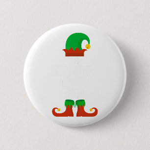 Badge Rond 5 Cm Je suis le jambon de Noël de la famille des elfes
