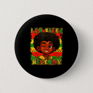 Badge Rond 5 Cm Je suis le Mois de l'histoire des Noirs Fierté noi