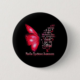 Badge Rond 5 Cm Je Suis Le Papillon De Sensibilisation Au Syndrome