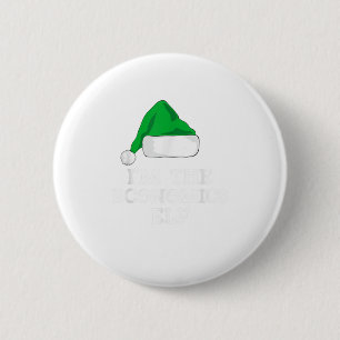 Badge Rond 5 Cm Je suis l'Économie Elf drôle cadeau familial