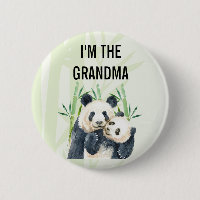 Je suis l'ours de panda d'aquarelle mignonne de gr