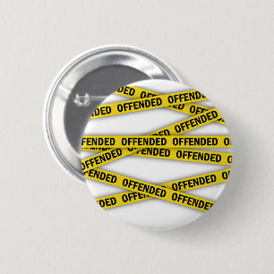 Badge Rond 5 Cm Je suis offensé que la police ne croise pas