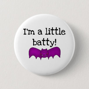 Badge Rond 5 Cm Je suis petit Batty