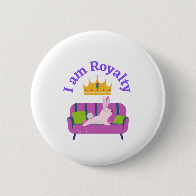 Badge Rond 5 Cm Je suis Pourcentage (Devant)