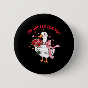 Badge Rond 5 Cm Je suis tout émoustillé pour toi Bouquet de fleurs
