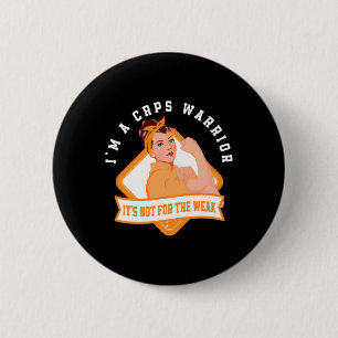 Badge Rond 5 Cm Je suis un combattant des Crps Guerrier Lutte Rsd