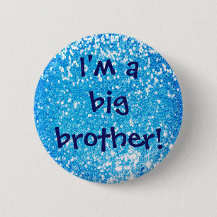 Badge Rond 5 Cm Je suis un grand frère !