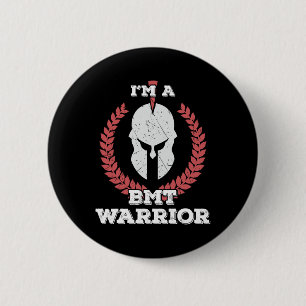 Badge Rond 5 Cm Je Suis Un Guerrier De Bmt Sensibilisation À La Tr