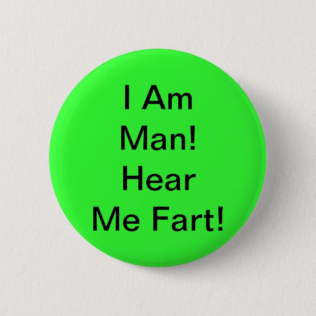 Badge Rond 5 Cm Je Suis Un Homme Qui M'Entend Part (Devant)
