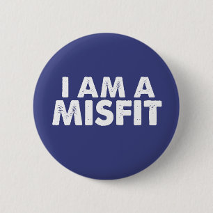 Badge Rond 5 Cm Je suis un insigne de vêtement manqué