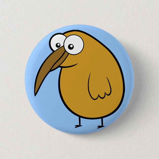 Badge Rond 5 Cm Je suis un kiwi (Devant)