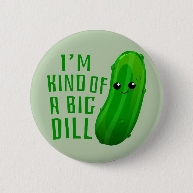 Badge Rond 5 Cm Je suis un peu un gros bouton de la broche à colle (Devant)