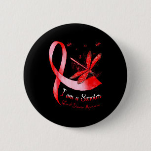 Badge Rond 5 Cm Je suis un survivant Mois de la sensibilisation à
