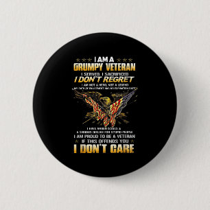 Badge Rond 5 Cm Je Suis Un Vétérinaire Mpy J'Ai Servi J'Ai Sacrifi