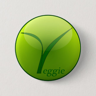 Badge Rond 5 Cm Je suis végétarien