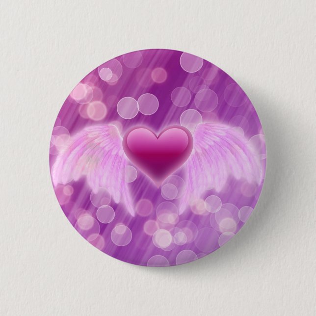 Badge Rond 5 Cm Je t'aime (Devant)