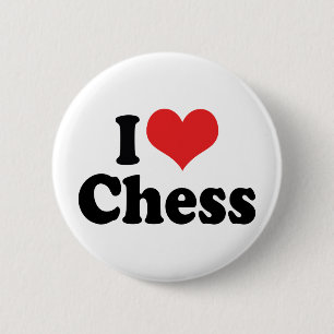 Badge Rond 5 Cm Je T'aime Échecs de Cœur