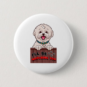 Badge Rond 5 Cm Je te surveillerai