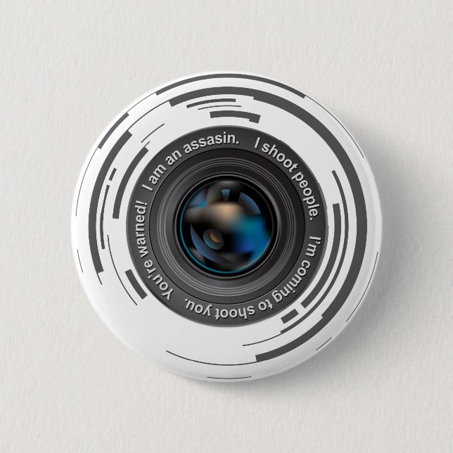 Badge Rond 5 Cm Je tire des personnes (Devant)