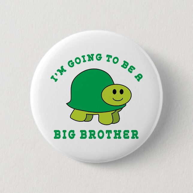 Badge Rond 5 Cm Je vais être un frère (Devant)