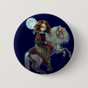 Badge Rond 5 Cm "Je Vampiri : Notte bouton d'un Cavalla"