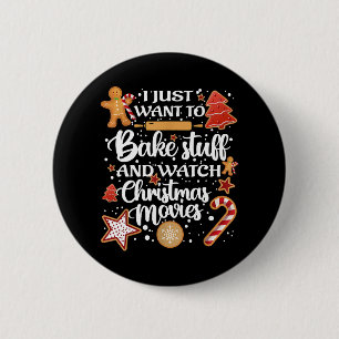 Badge Rond 5 Cm Je Veux Juste Cuire Des Stups Et Regarder Les Film
