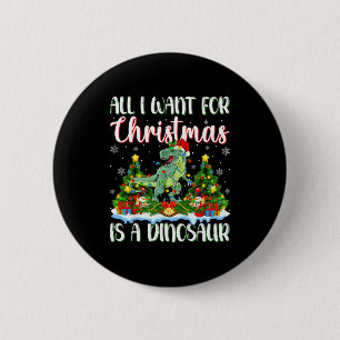Badge Rond 5 Cm Je veux pour Noël un éclairage d'arbre de Noël din