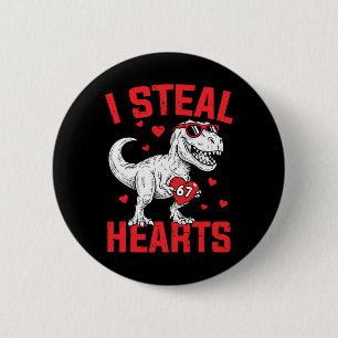 Badge Rond 5 Cm Je vole 67 cœurs drôle six sept Saint-Valentin Din
