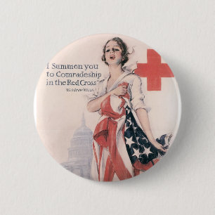 Badge Rond 5 Cm Je vous appelle à la camaraderie