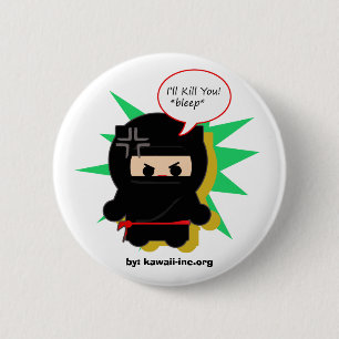 Badge Rond 5 Cm Je vous tuerai