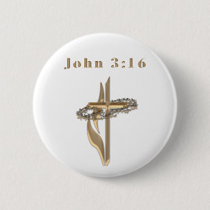 Badge Rond 5 Cm Jean 3:16