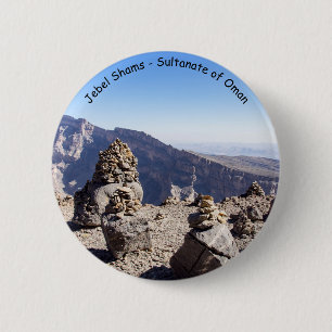 Badge Rond 5 Cm Jebel Shams - Sultanat d'Oman