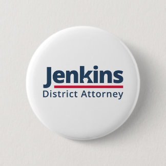 Badge Rond 5 Cm Jenkins pour le Procureur de la République