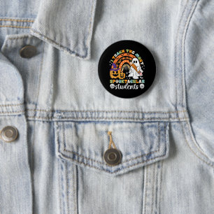 Badge Rond 5 Cm J'enseigne aux étudiants les plus effrayants