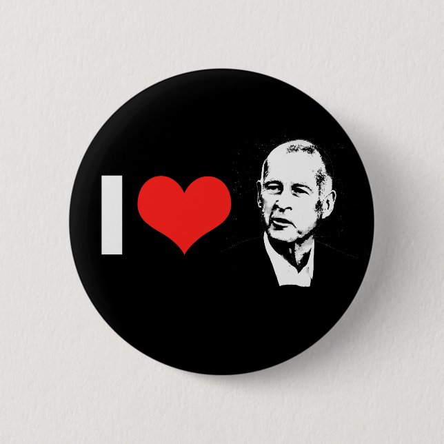 Badge Rond 5 Cm Jerry Brown 2012 (Devant)
