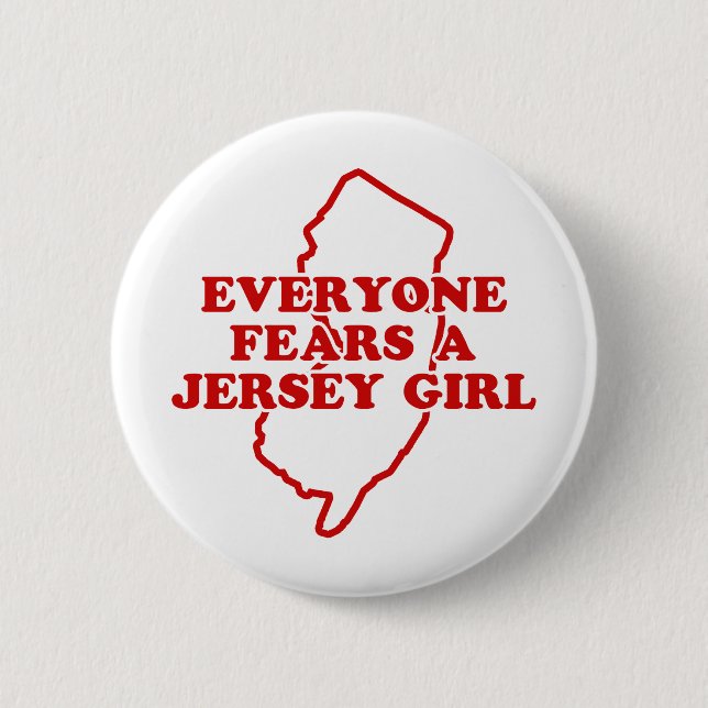 Badge Rond 5 Cm Jersey Girl (Devant)