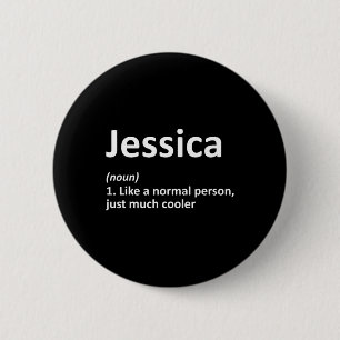 Badge Rond 5 Cm Jessica Définition Personnalisé Funny Birthday Gif