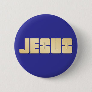 Badge Rond 5 Cm Jésus