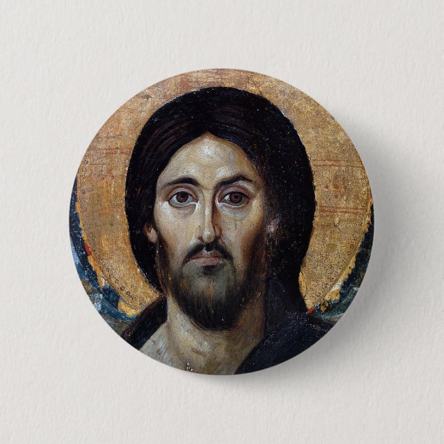 Badge Rond 5 Cm Jésus (Devant)