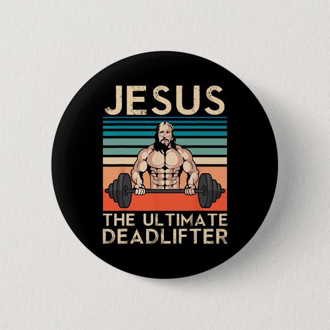 Badge Rond 5 Cm Jésus-Christ (Devant)