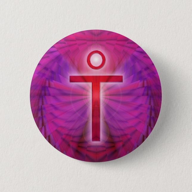 Badge Rond 5 Cm Jésus-Christ (Devant)