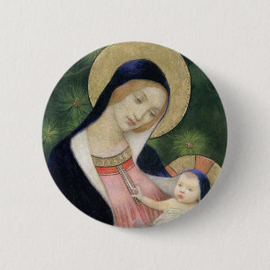 BADGE ROND 5 CM JÉSUS ENFANT