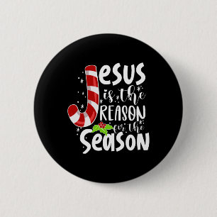 Badge Rond 5 Cm Jésus Est La Raison Pour La Saison Noël Noël Noël 