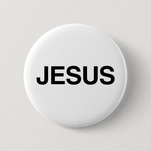 Badge Rond 5 Cm Jésus générique (Devant)