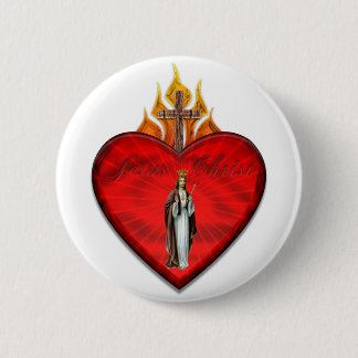 Badge Rond 5 Cm JesusChrist3a