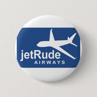 Badge Rond 5 Cm Jet Rude Air