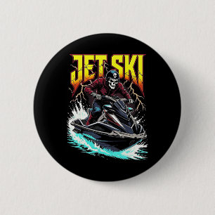 Badge Rond 5 Cm Jet Ski Cool