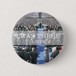 Badge Rond 5 Cm J'ÉTAIS LÀ : Foule à la cérémonie d'investiture