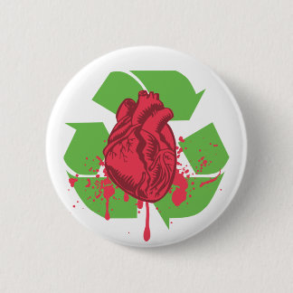 Badge Rond 5 Cm Jetez votre coeur
