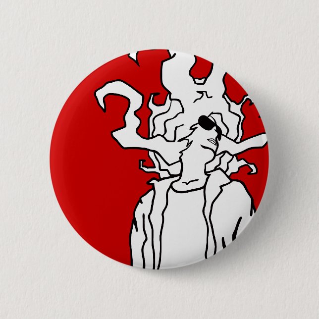 Badge Rond 5 Cm jets à chaîne (Devant)